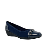 Cuñas Glynnis para mujer color marino