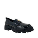 Mocasines Mickey para mujer color negro