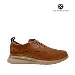 Derby shoes Advance laceup hombre color cognac