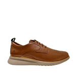 Derby shoes Advance laceup hombre color cognac