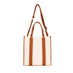 Cartera tote Addison para mujer color blanco