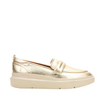 Loafers Joy Penny para mujer color dorado
