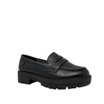 Mocasines Caddy para niña color negro