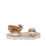 Sandalias Dol para niña color dorado