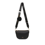 Cartera crossbody Gala para mujer color negro
