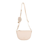 Cartera crossbody Gala para mujer color crema