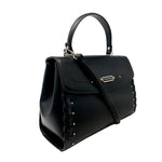 Cartera satchel Aisla para mujer color negro