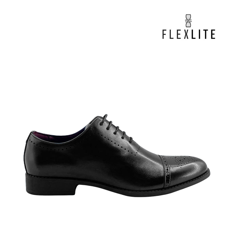 Oxfords Brogge para hombre color negro