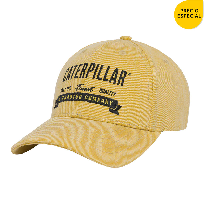 Gorra Finest unisex color amarillo