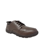 Zapatos escolares Axton para niño color café