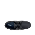 Zapatos escolares Luka Laces para niño color negro