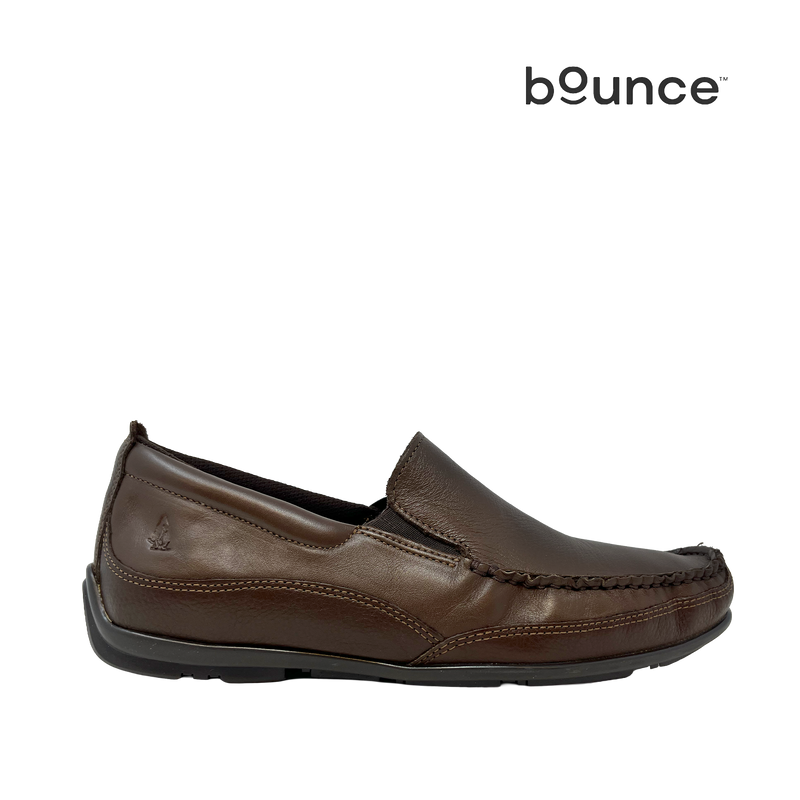 Casuales slip on Arietti para hombre color café