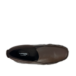 Casuales slip on Arietti para hombre color café