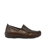 Casuales slip on Arietti para hombre color café
