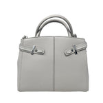 Cartera River color gris