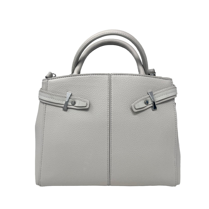 Cartera River color gris