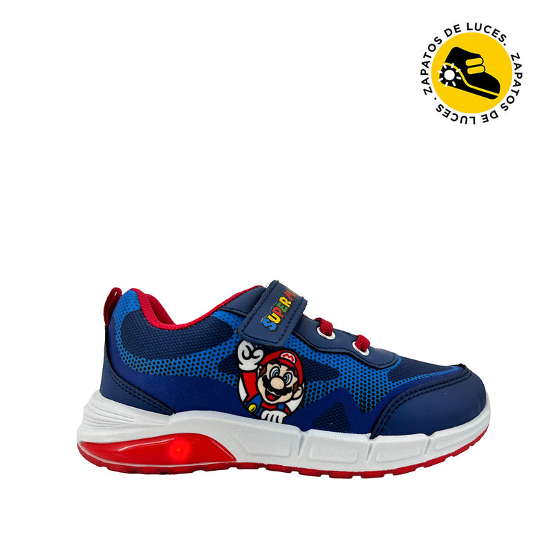 Tennis Mario color azul