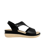 Sandalias flats Yarha negro