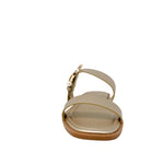 Sandalias flats Maya para mujer color dorado
