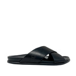 Sandalias slip on Virgil para hombre color negro