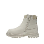 Botas Minnie para niña color hueso