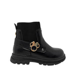 Botas Minnie para niña color negro