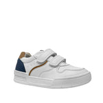 Tennis Kaleb para niño color blanco y azul