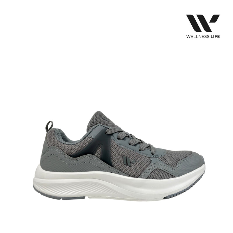 Tennis Kane para niña color gris