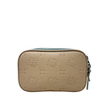 Cartera crossbody Jenna para mujer color beige