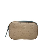 Cartera crossbody Jenna para mujer color beige