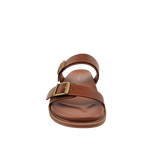 Sandalias flats Darci para mujer color tan