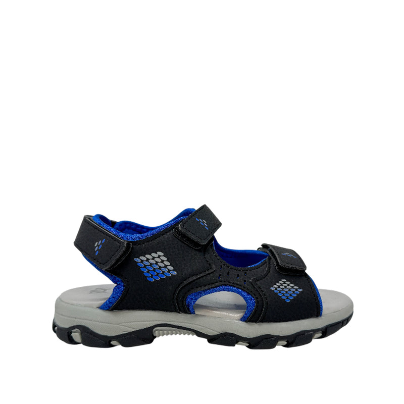 Sandalias Weber para niño color negro y azul