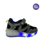 Sneakers con luces Valko para niño color negro