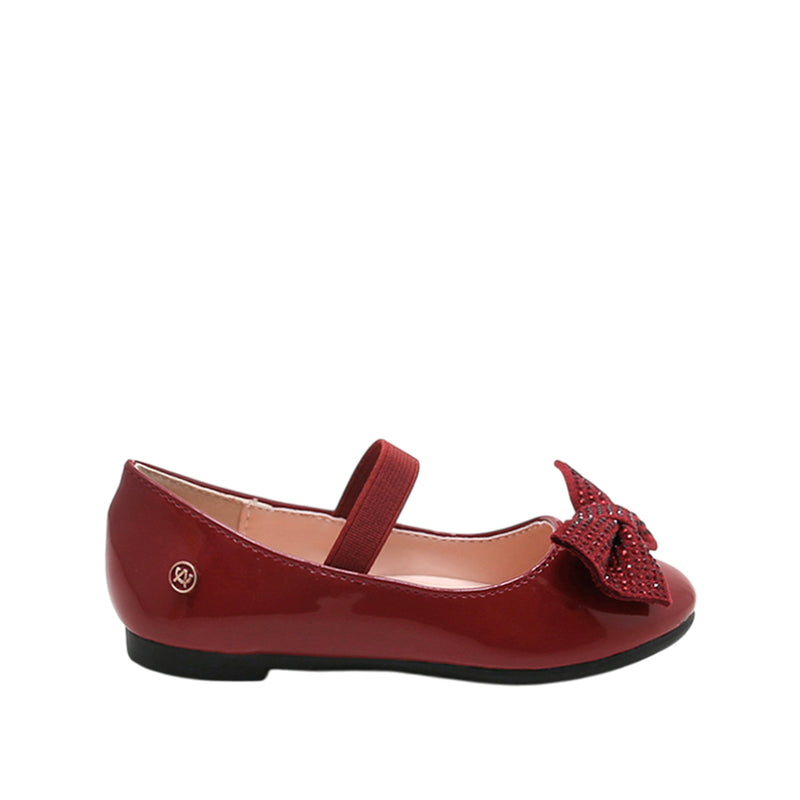 Ballerinas Zari para infante color rojo