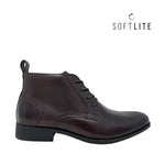 Botines Johan para hombre color café