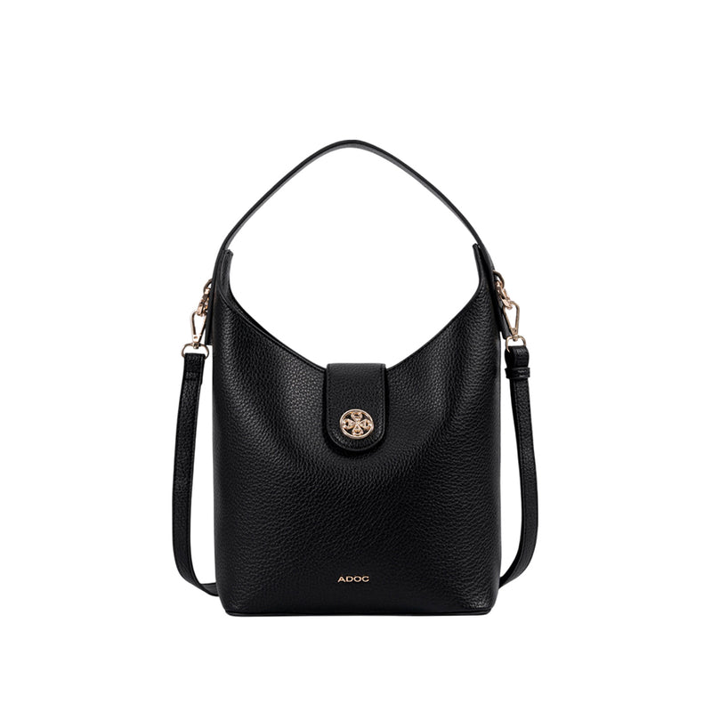 Cartera hobo Serra para mujer color negro
