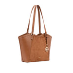 Cartera tote Uria para mujer color tan