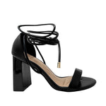 Sandalias de tacón Tautou para mujer color negro