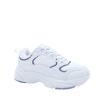 Tennis escolares Gaby para niña color blanco