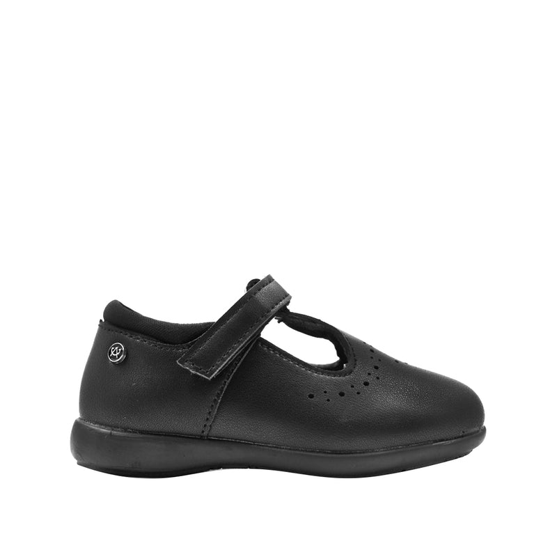Ballerinas escolares Almina para infante color negro