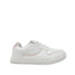 Tennis escolares Asha para niña color blanco y rosado