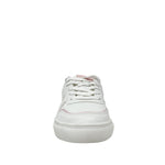 Tennis escolares Asha para niña color blanco y rosado