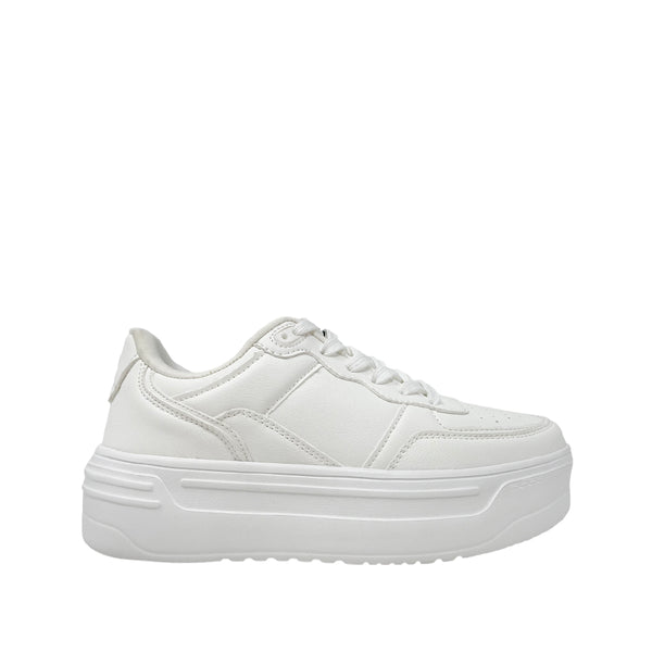 Tennis escolares Alora para niña color blanco