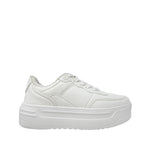 Tennis escolares Alora para niña color blanco