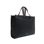 Cartera tote Ica para mujer color negro