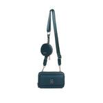 Cartera crossbody Samie para mujer color azul