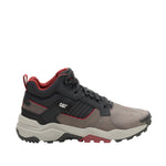 Sneakers Grapple Leather Mid para hombre color gris y negro