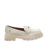 Mocasines Bennett para mujer color hueso