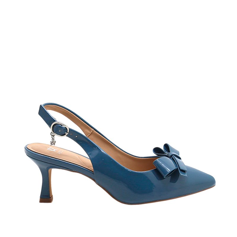 Tacones slingback Sydney para mujer color celeste