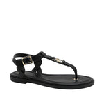 Sandalias flats Alice para mujer color negro